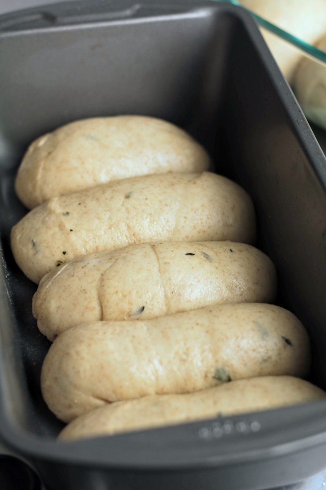 proofed dough
