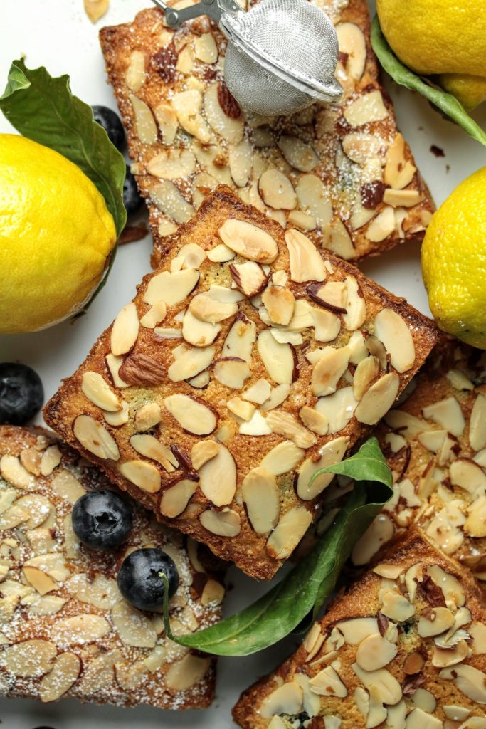 lemon blueberry bostock