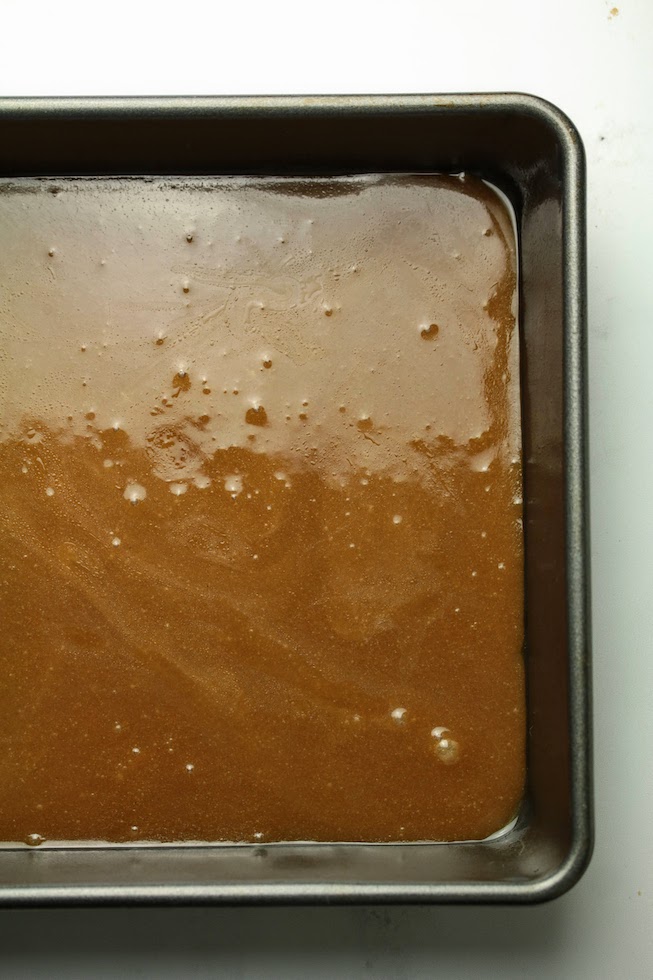 glaze the pan