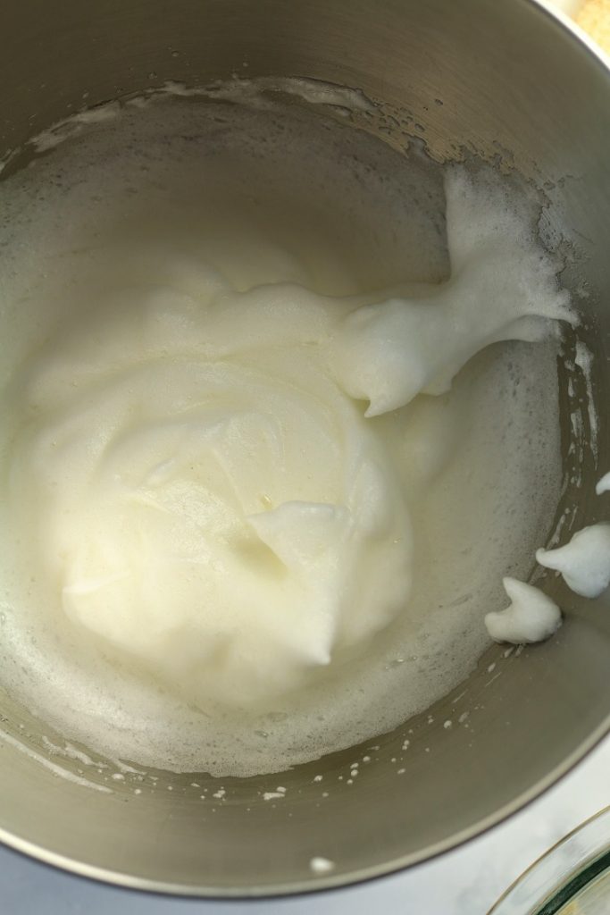 beat the egg whites