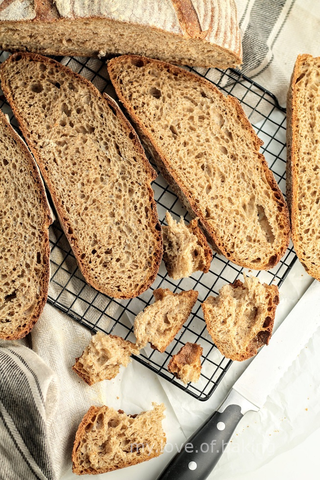 whole wheat sourdough