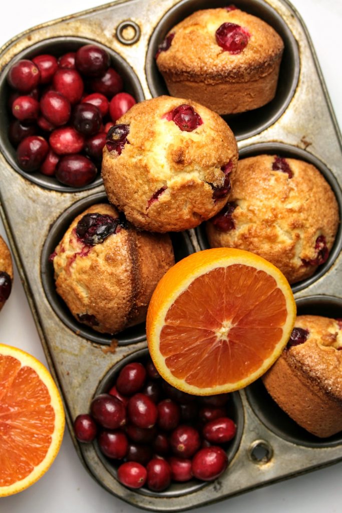 Orange &amp; Cranberry Muffins