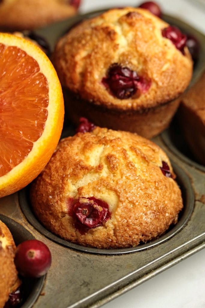 Orange &amp; Cranberry Muffins