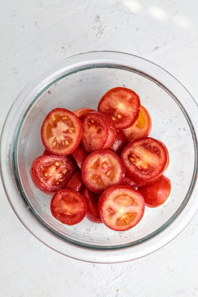 tomatoes and salt