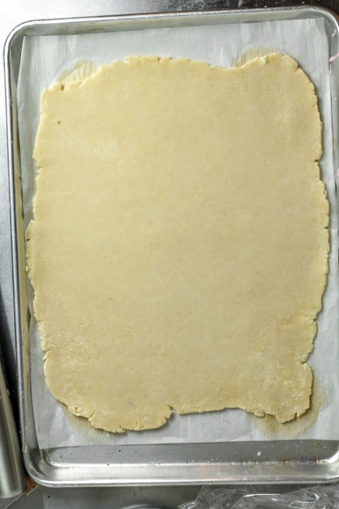 place on the parchment