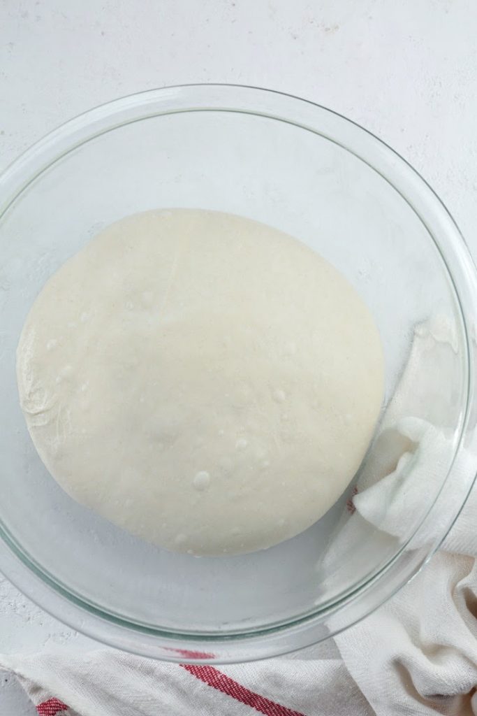 dough after the 2nd interval