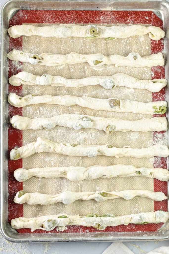 place on tray