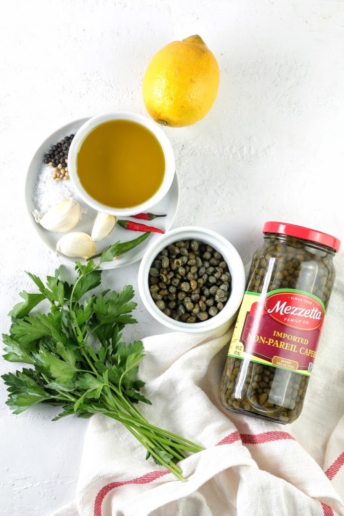 ingredients for the dip