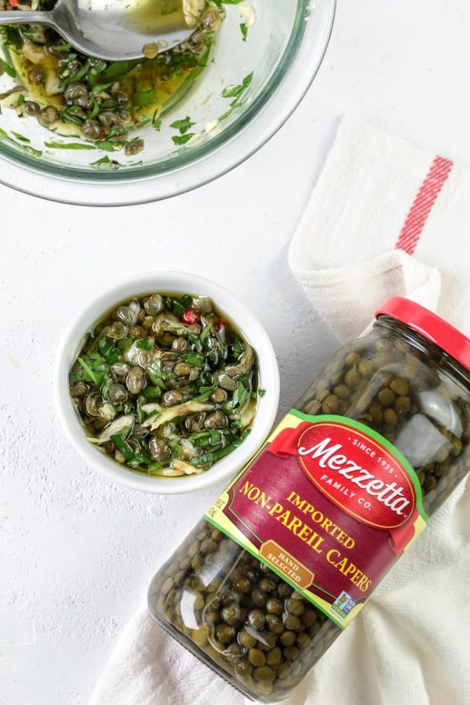 olive oil capers dip