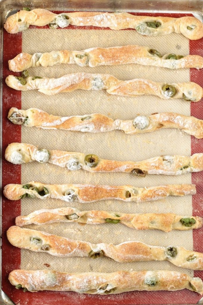 baked grissini