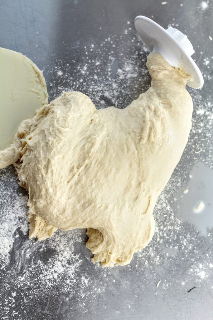 finish kneading