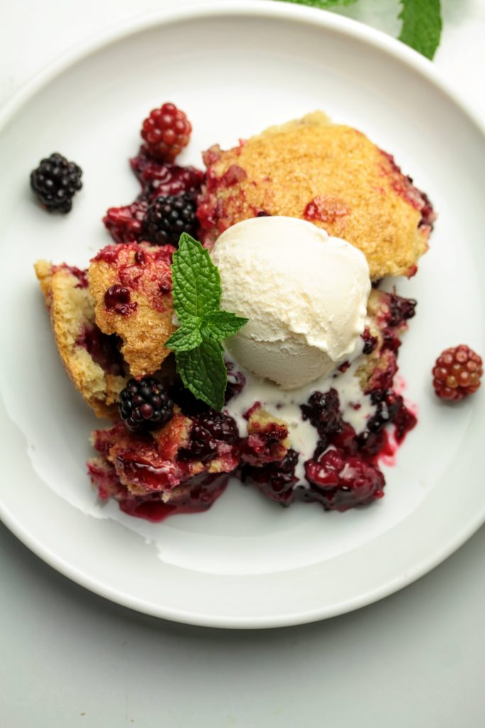 serve with ice cream