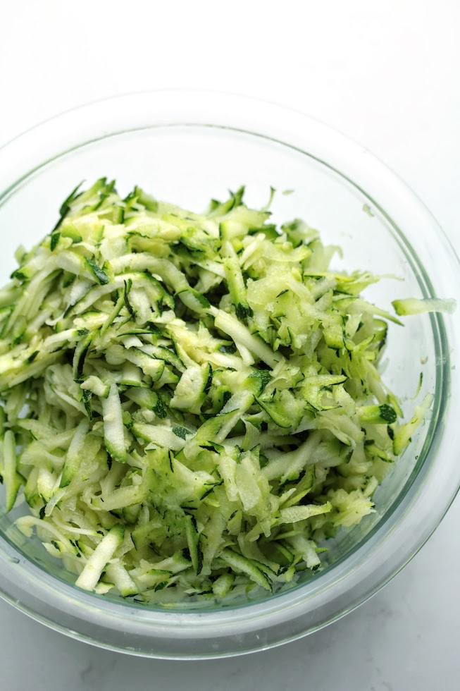 grated zucchini
