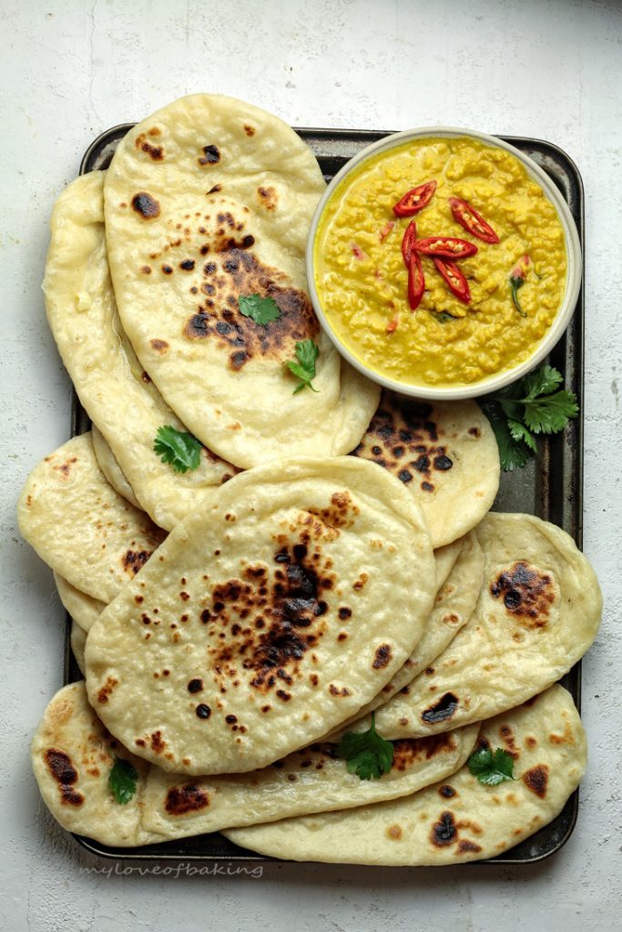 sourdough naan