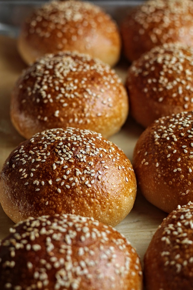 sourdough burger buns