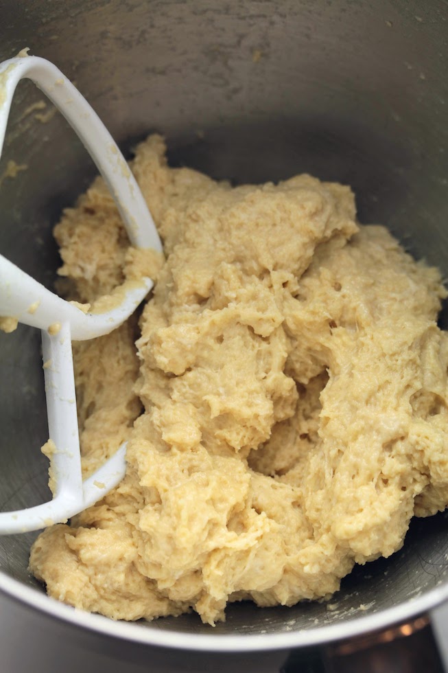 hydrated dough