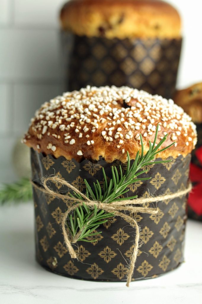 baked panettone