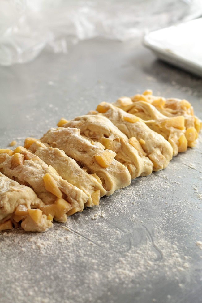 cut the dough