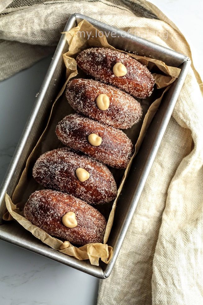 vegan sourdough doughnuts
