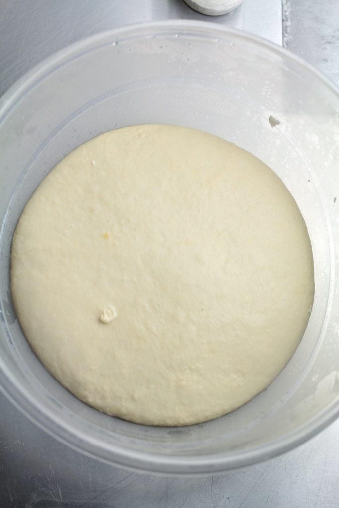 proofed dough