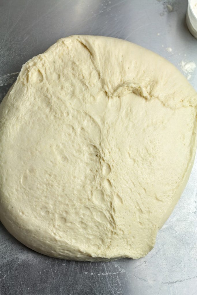 proofed dough