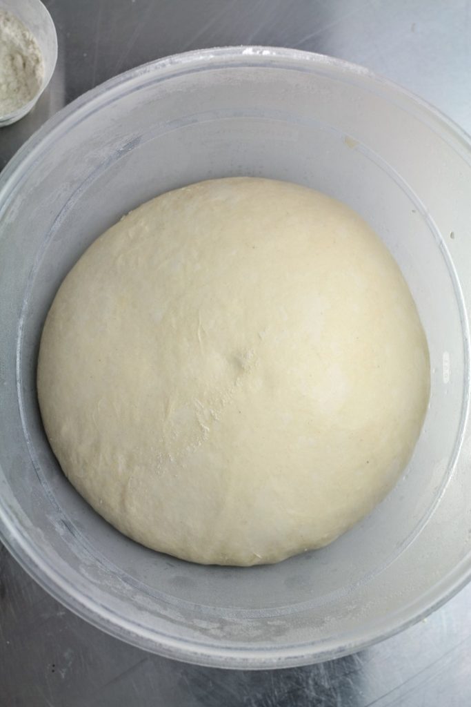 proofed dough