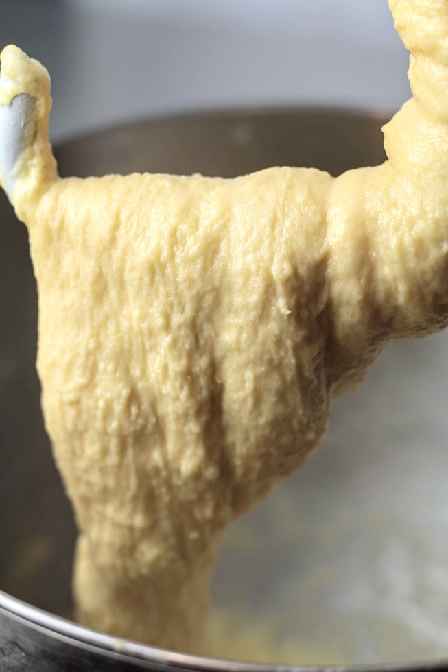 mixed dough
