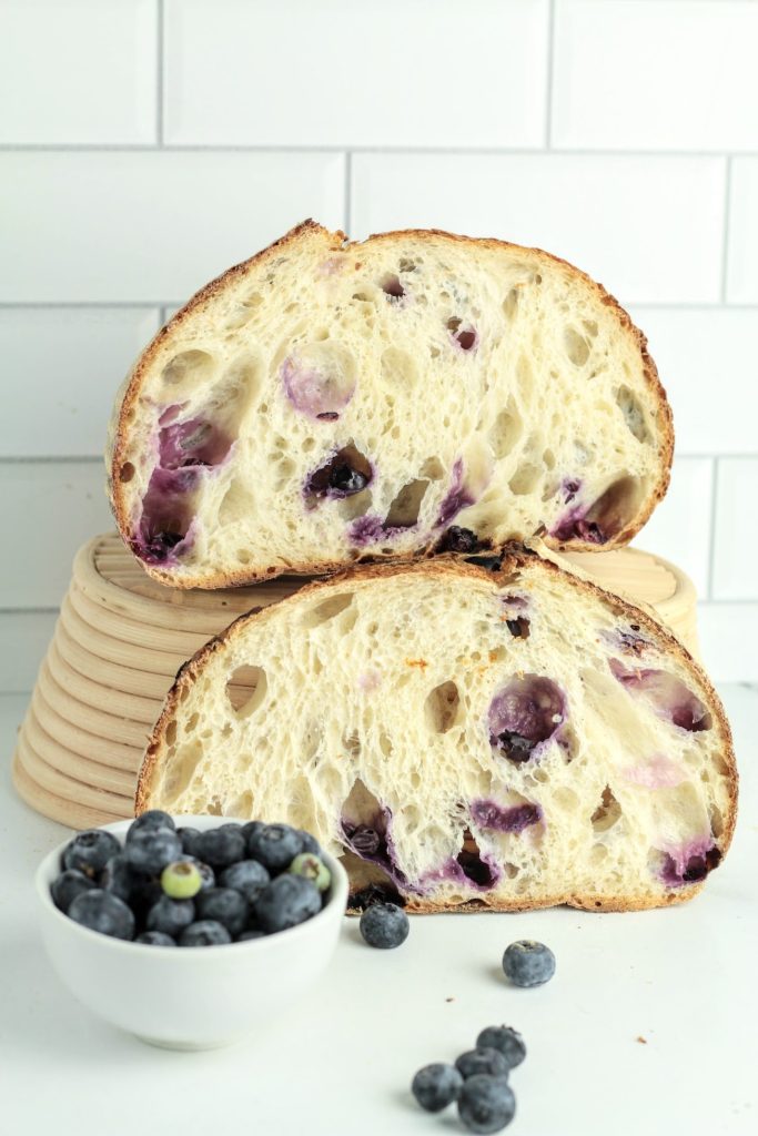 blueberry sourdough