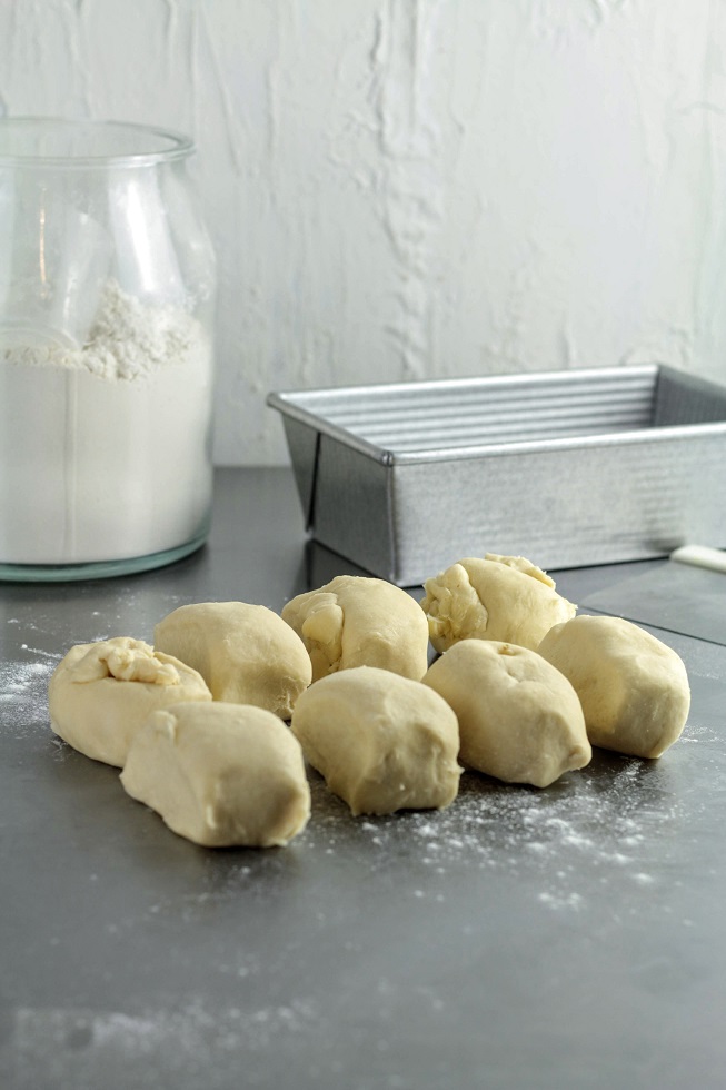 divide the dough