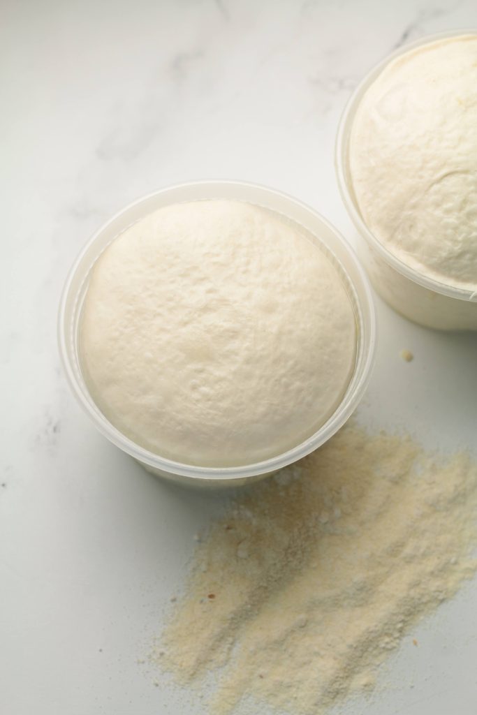 proofed dough