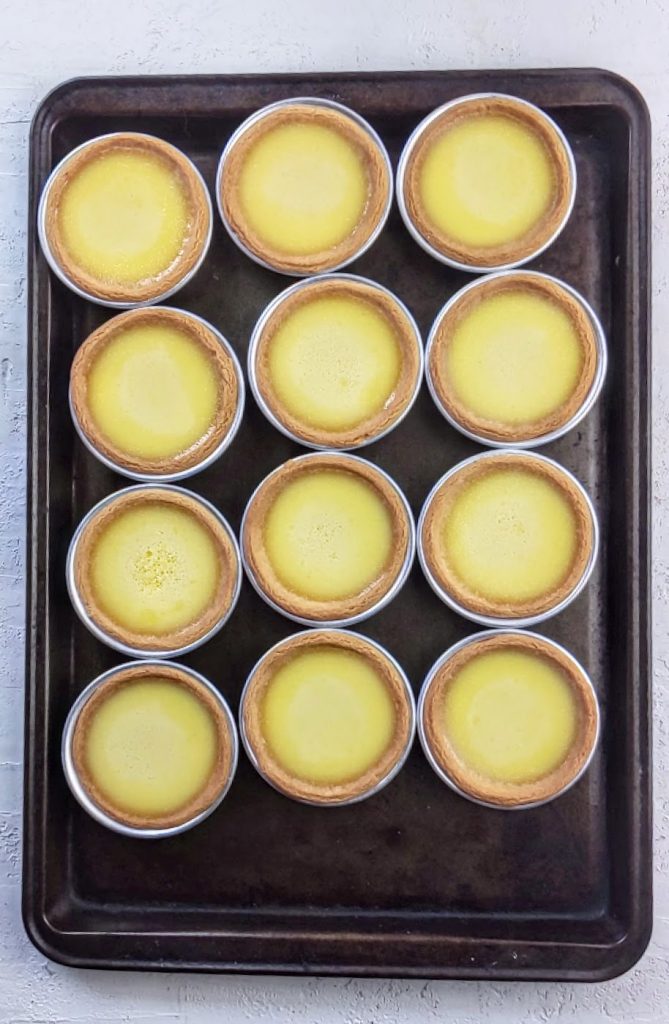 cool the tarts