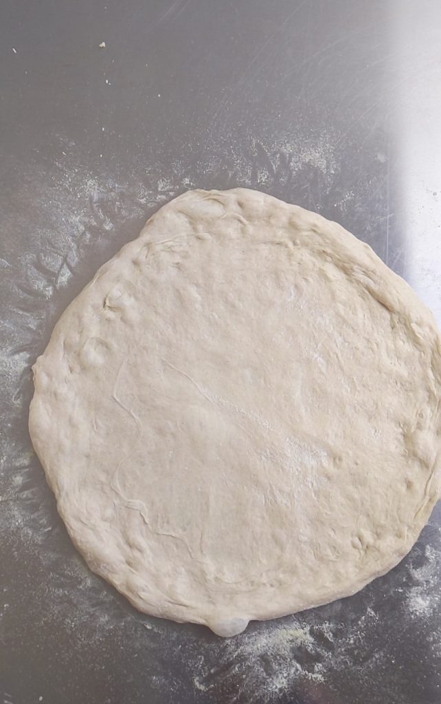 shaped dough